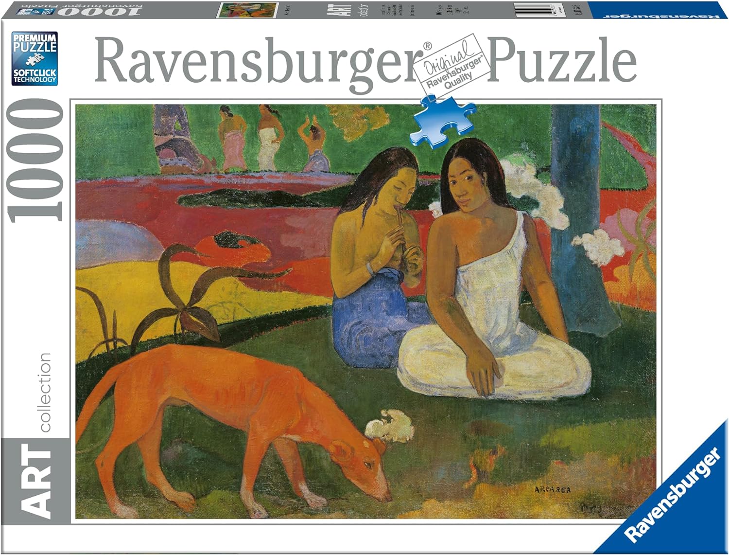 Ravensburger Art Collection Gauguin: Arearea (The Red Dog) 1000 Piece Puzzle