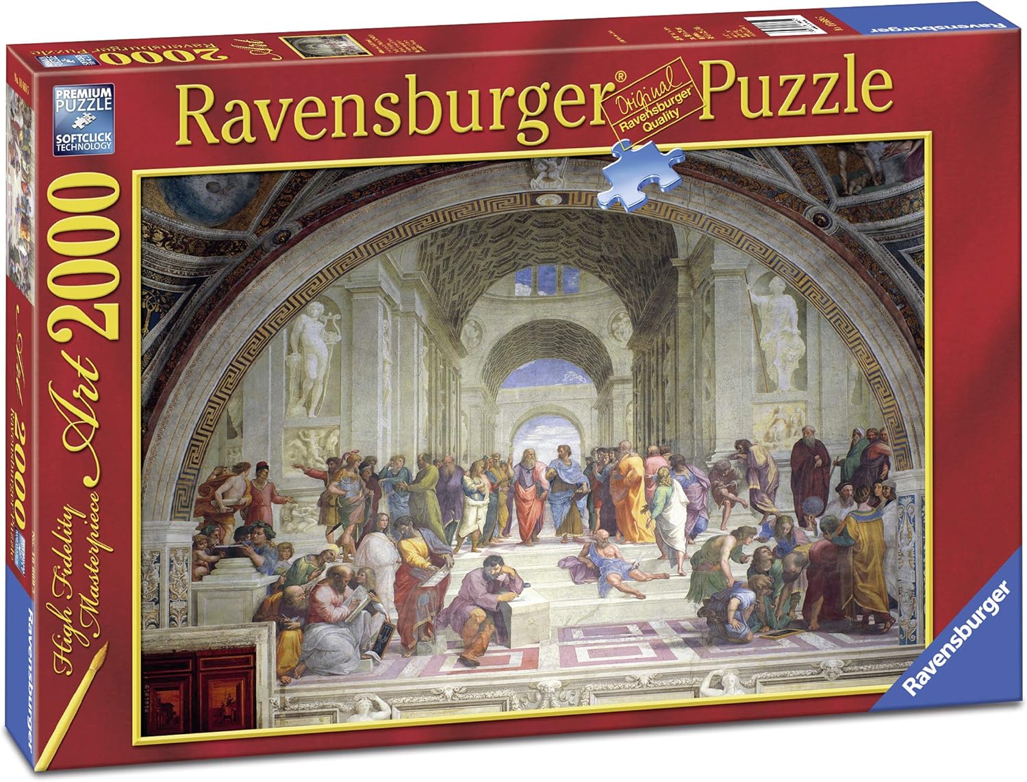 Ravensburger Raphael School of Athens 2000 Piece Puzzle
