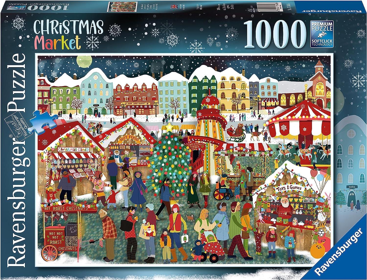 Ravensburger Christmas Market 1000 Piece Puzzle