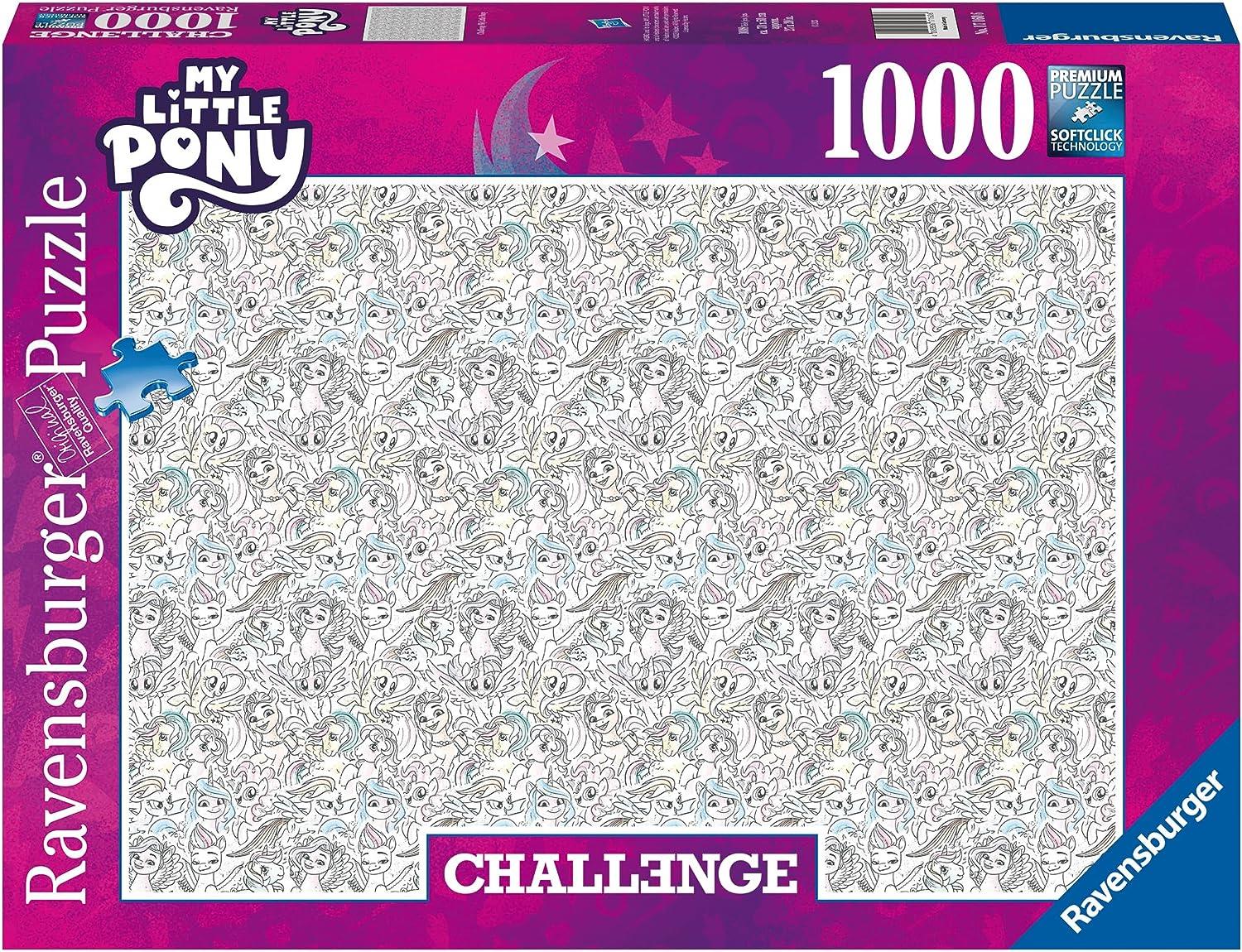 Ravensburger My Little Pony Challenge 1000 Piece Puzzle