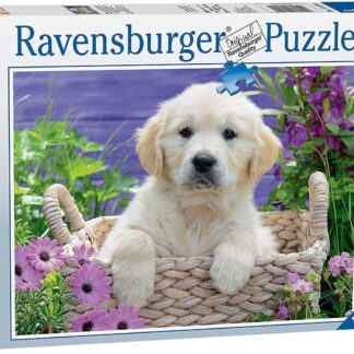Ravensburger Sweet Golden Retriever 500 Piece Puzzle