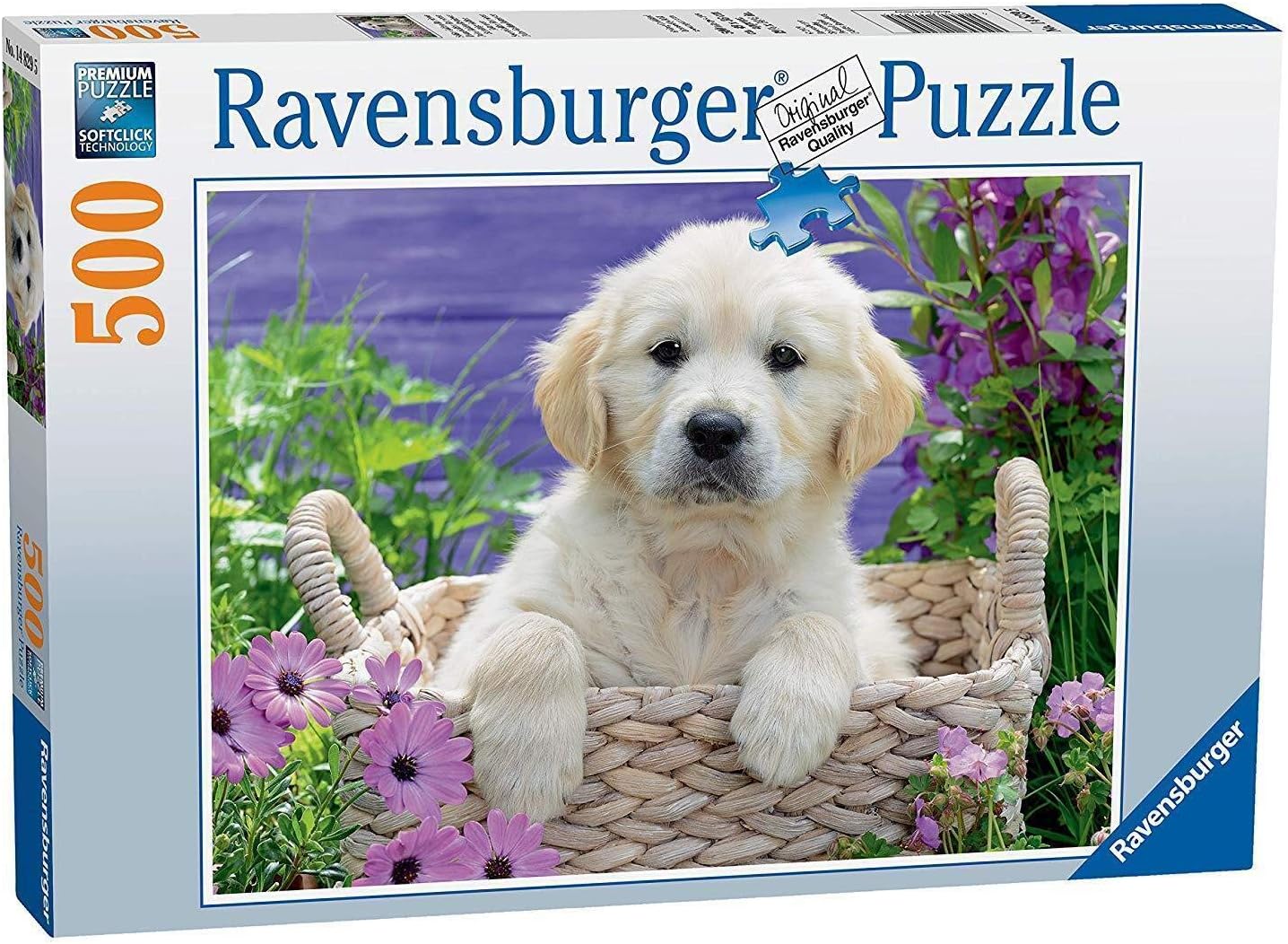 Ravensburger Sweet Golden Retriever 500 Piece Puzzle