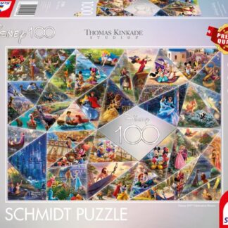 Schmidt Disney 100th Celebration Mosaic 1000 Piece Puzzle