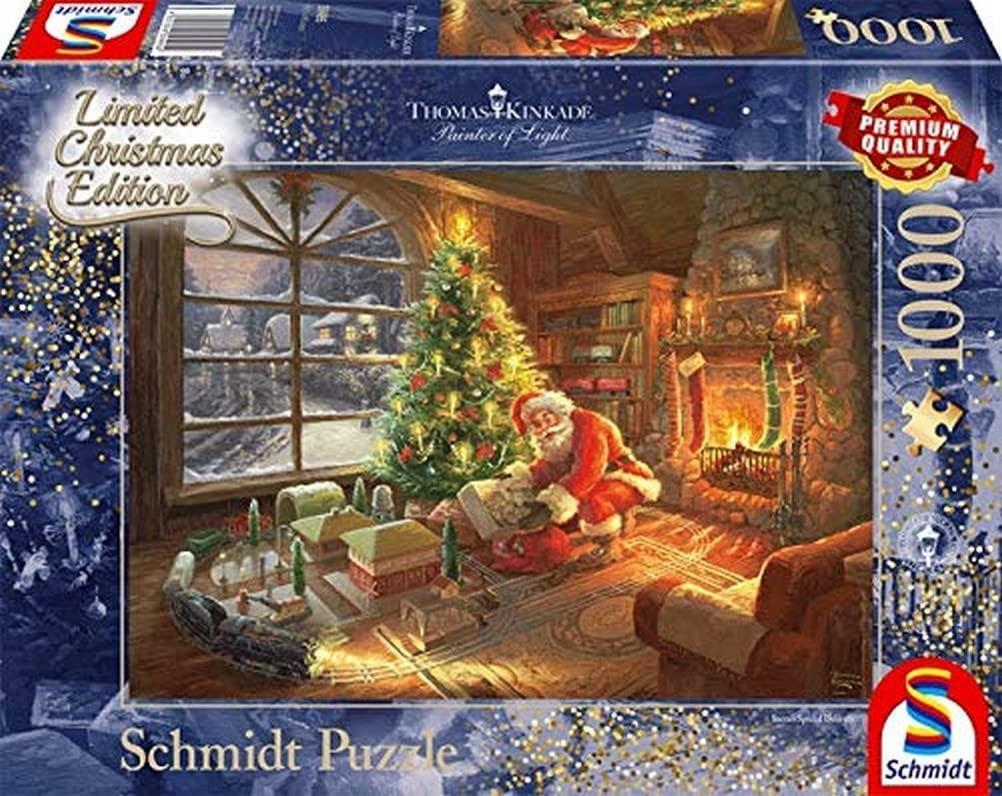 Schmidt Limited Christmas Edition Santa Is Here 1000 Piece Puzzle