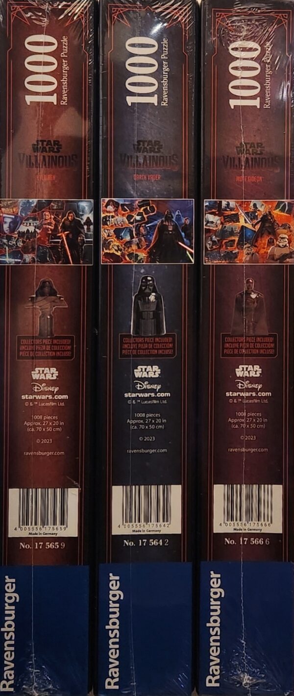 Ravensburger Disney Star Wars Villainous Puzzle Bundle