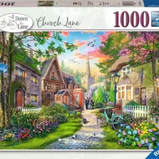 Ravensburger Down the Lane No.4 : Church Lane 1000 Piece Puzzle