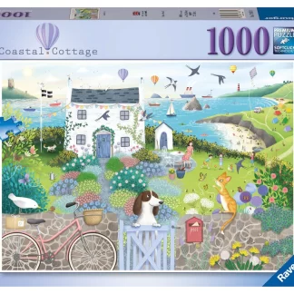 Ravensburger Coastal Cottage 1000 Piece Puzzle