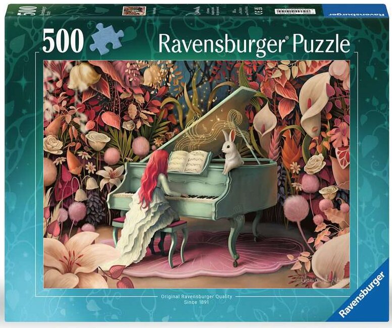 Ravensburger Demelsa Haughton Rabbit Recital 500 Piece Puzzle