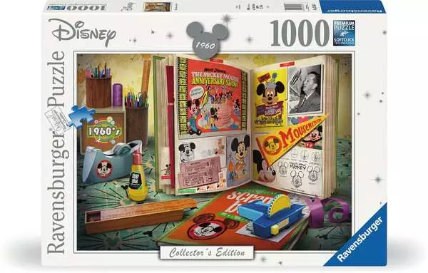 Ravensburger Disney Collector's Edition 1960 Mickey Anniversary 1000 Piece Puzzle