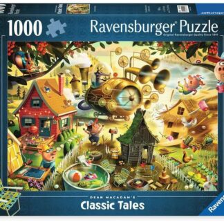 Ravensburger Look Out Little Pigs 1000 Piece Puzzle