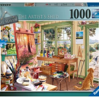Ravensburger My Haven No. 11 The Artist's Shed 1000 Piece Puzzle
