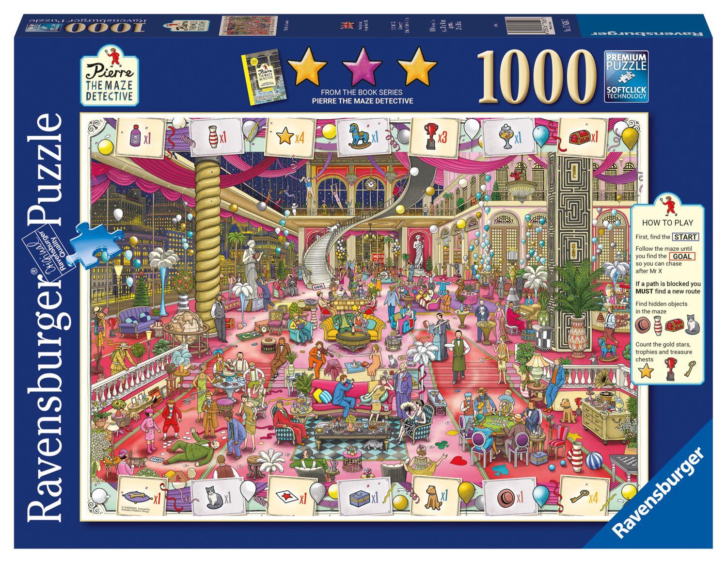 Ravensburger Pierre The Maze Detective 1000 Piece Puzzle