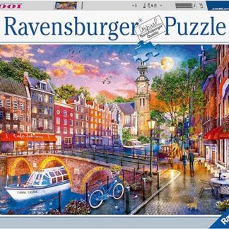 Ravensburger Sunset Over Amsterdam 1000 Piece Puzzle