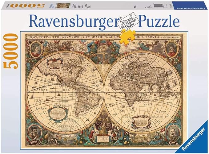 Ravensburger Antique World Map 5000 Piece Puzzle
