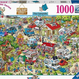 Ravensburger Ray's Comic Series :  Holiday Resort 1 - The Campsite 1000 Piece Puzzle