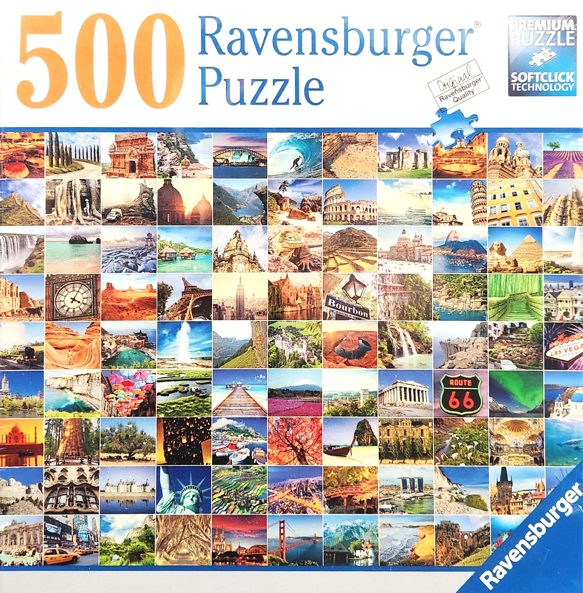 Ravensburger 99 Beautiful Places 500 Piece Puzzle