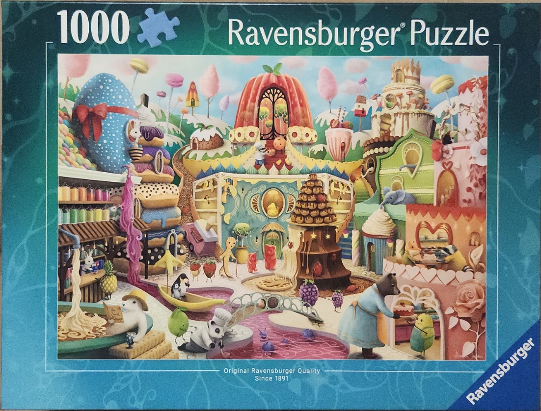 Ravensburger Demelsa Haughton Sweet Street 1000 Piece Puzzle