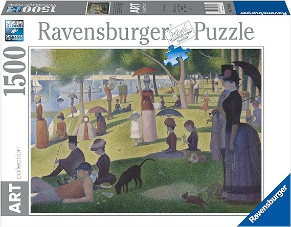 Ravensburger Art Collection Seurat A Sunday Afternoon On The Island Of La Grande Jatte 1500 Puzzle