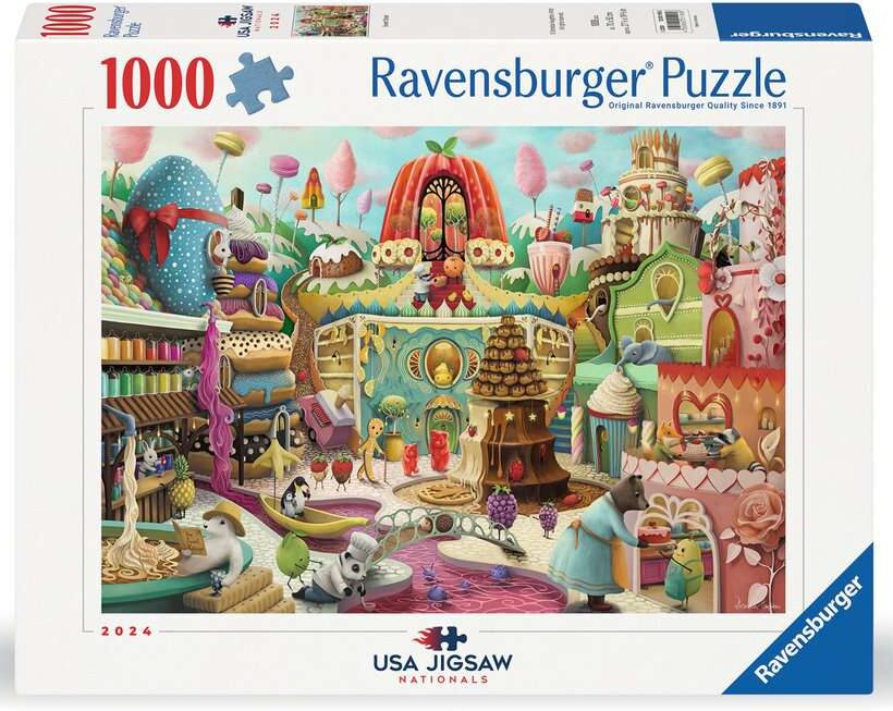 Ravensburger Demelsa Haughton Sweet Street 1000 Piece Puzzle