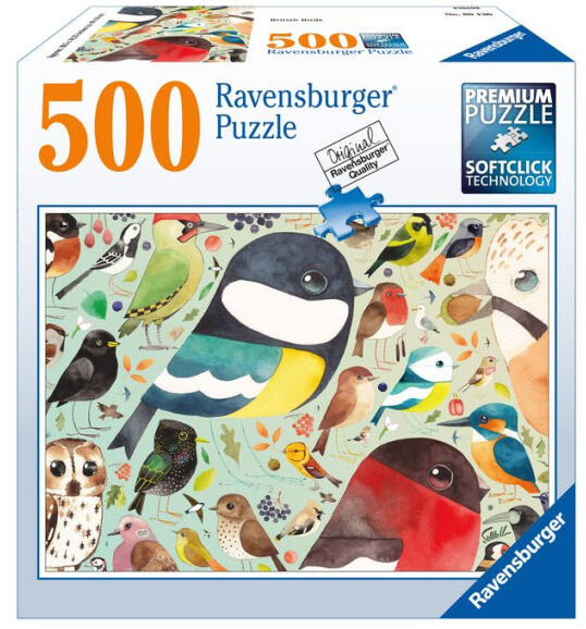 Ravensburger British Birds 500 Piece Puzzle