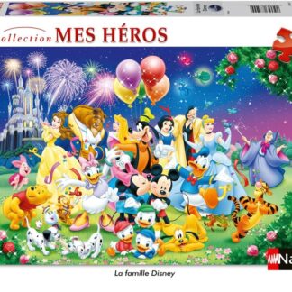 Nathan Collection Mes Heros The Disney Family 1000 Piece Puzzle