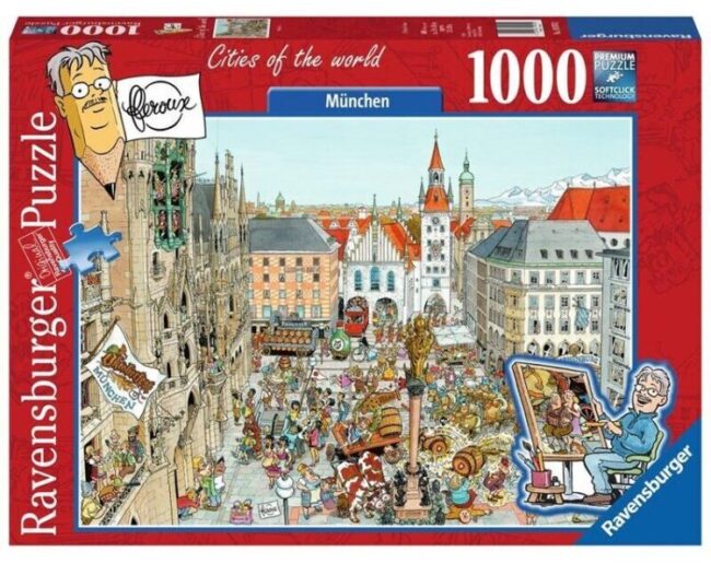 Ravensburger Cities Of The World Munchen 1000 Piece Puzzle