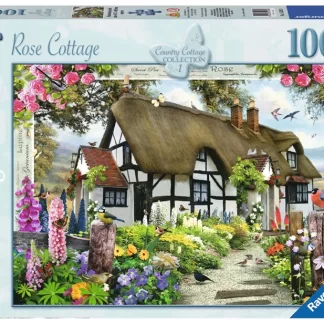 Ravensburger Country Cottage Collection 1 : Rose Cottage 1000 Piece Puzzle
