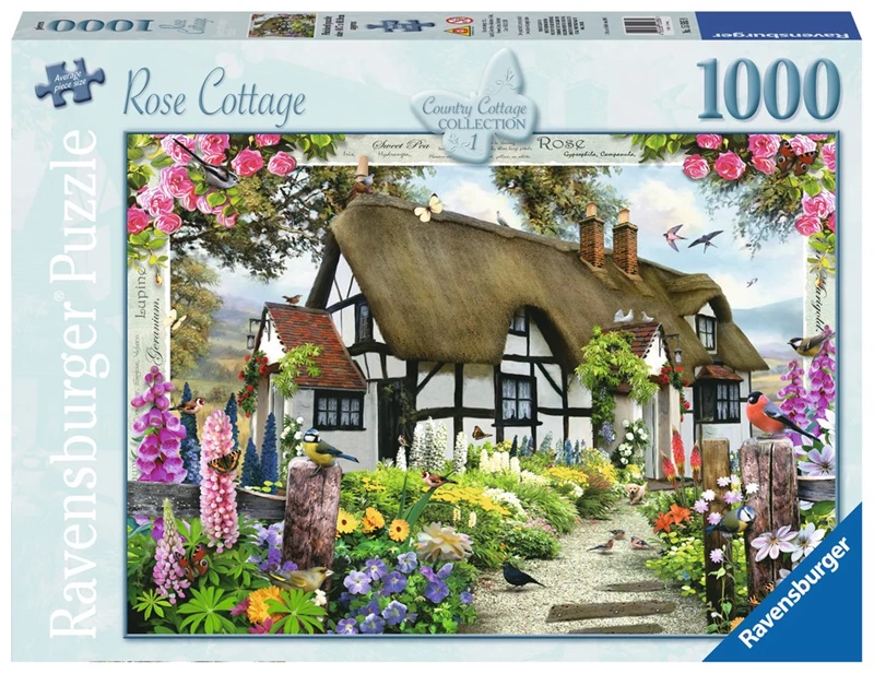 Ravensburger Country Cottage Collection 1 : Rose Cottage 1000 Piece Puzzle