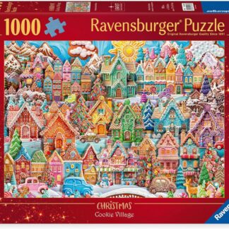 Ravensburger Christmas Cookie Village 1000 Piece Puzzle