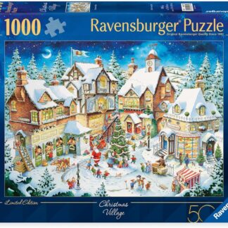Ravensburger Christmas Limited Edition 2024 - 50th Anniversary Edition Christmas Village 1000 Piece Puzzle