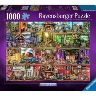 Ravensburger Library of Dogs 1000 Piece Puzzle