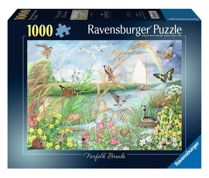 Ravensburger Norfolk Broads 1000 Piece Puzzle