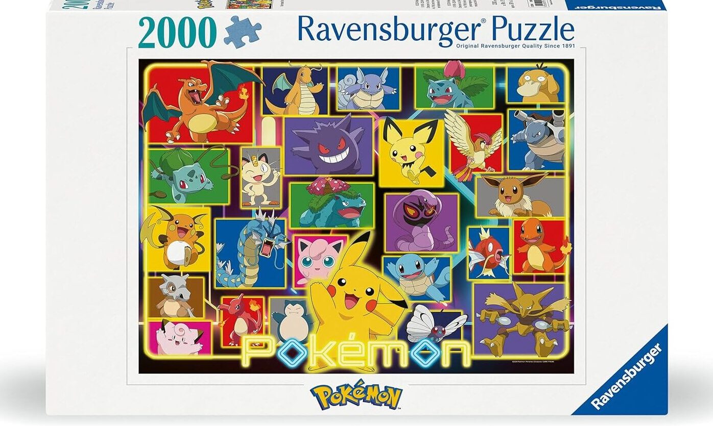 Ravensburger Illuminated Pokemon 2000 Piece Puzzle