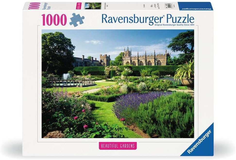 Ravensburger Queen's Garden Sudeley Castle 1000 Piece Puzzle