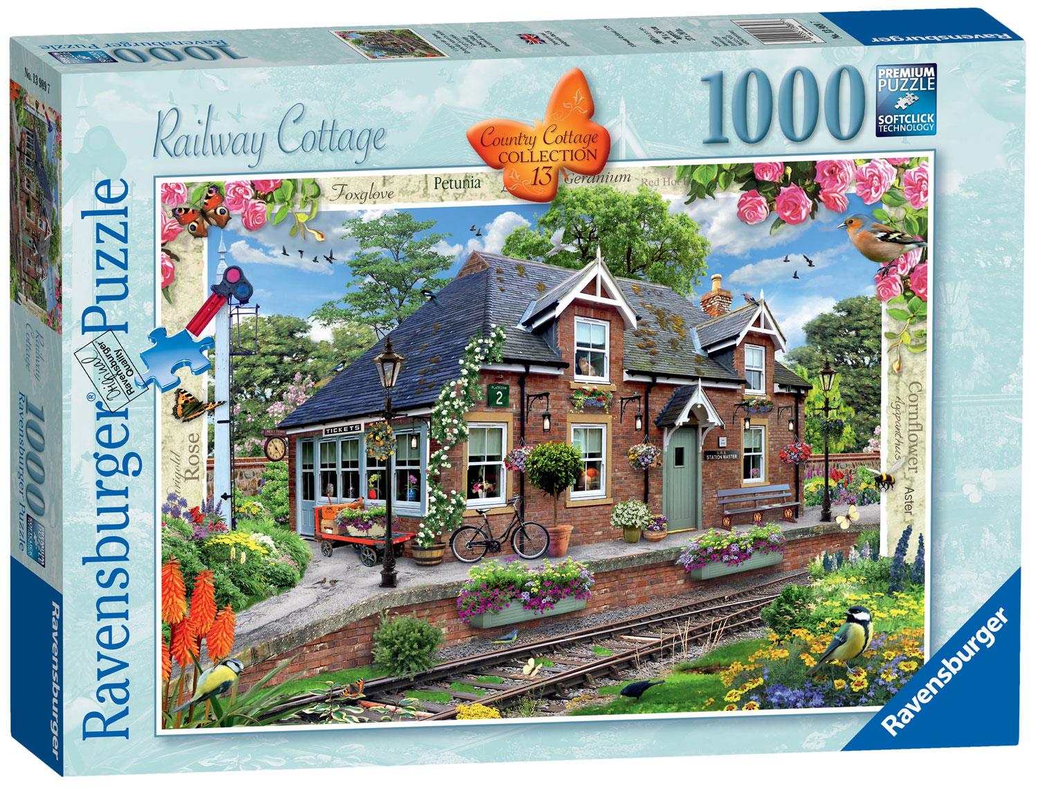Ravensburger Country Cottage Collection 13 : Railway Cottage 1000 Piece Puzzle
