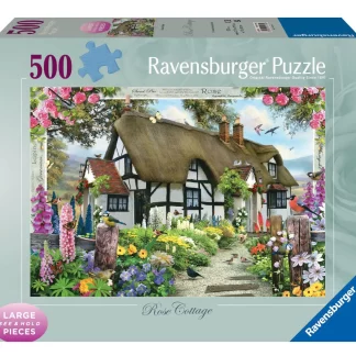 Ravensburger Rose Cottage 500 Large Piece Format Puzzle