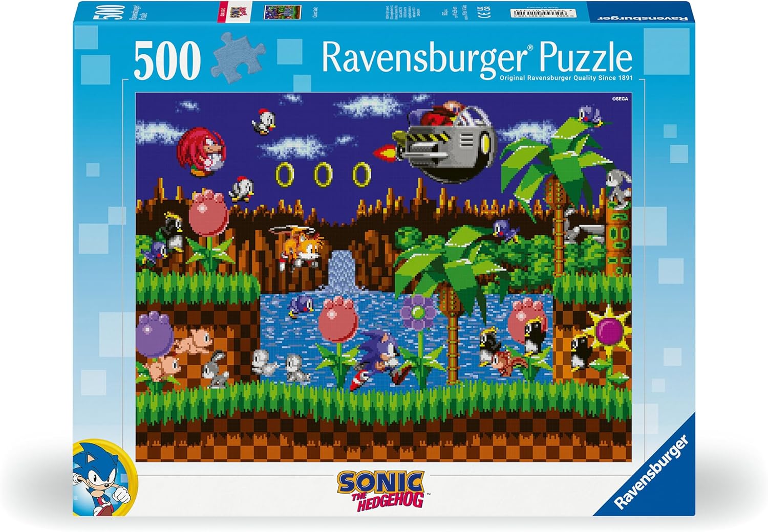 Ravensburger Sonic The Hedgehog 500 Piece Puzzle