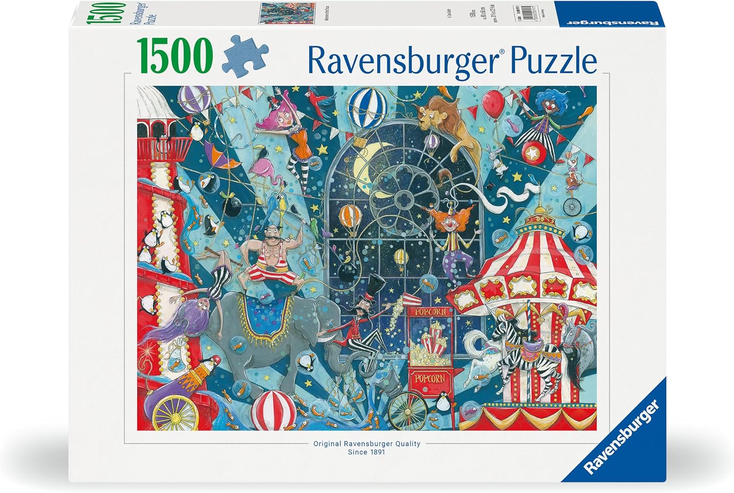 Ravensburger Welcome To The Circus 1500 Piece Puzzle