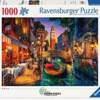 Ravensburger Canal Cruise in Venice 1000 Piece Puzzle