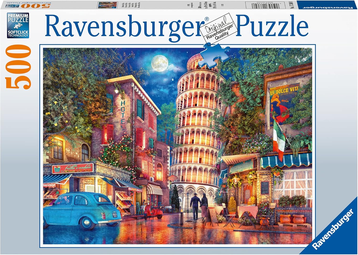 Ravensburger Evening In Pisa 500 Piece Puzzle