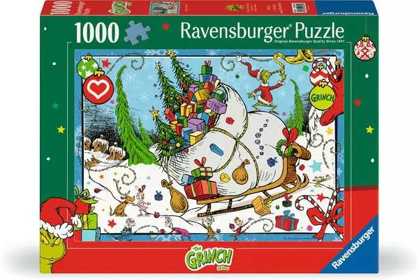 Ravensburger The Grinch Merry Grinchmas! 1000 Piece Puzzle