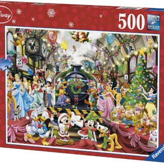 Ravensburger Disney's Christmas Train 500 Piece Puzzle