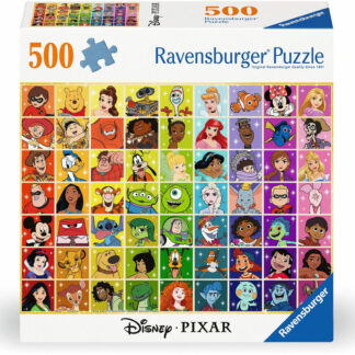 Ravensburger Disney & Pixar Color Palette 500 Piece Puzzle
