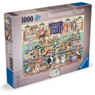 Ravensburger Linda Jane Smith Dapper Dogs No.1 Digby's Deli 1000 Piece Puzzle