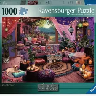 Ravensburger My Haven No. 12 Boho Retreat 1000 Piece Puzzle
