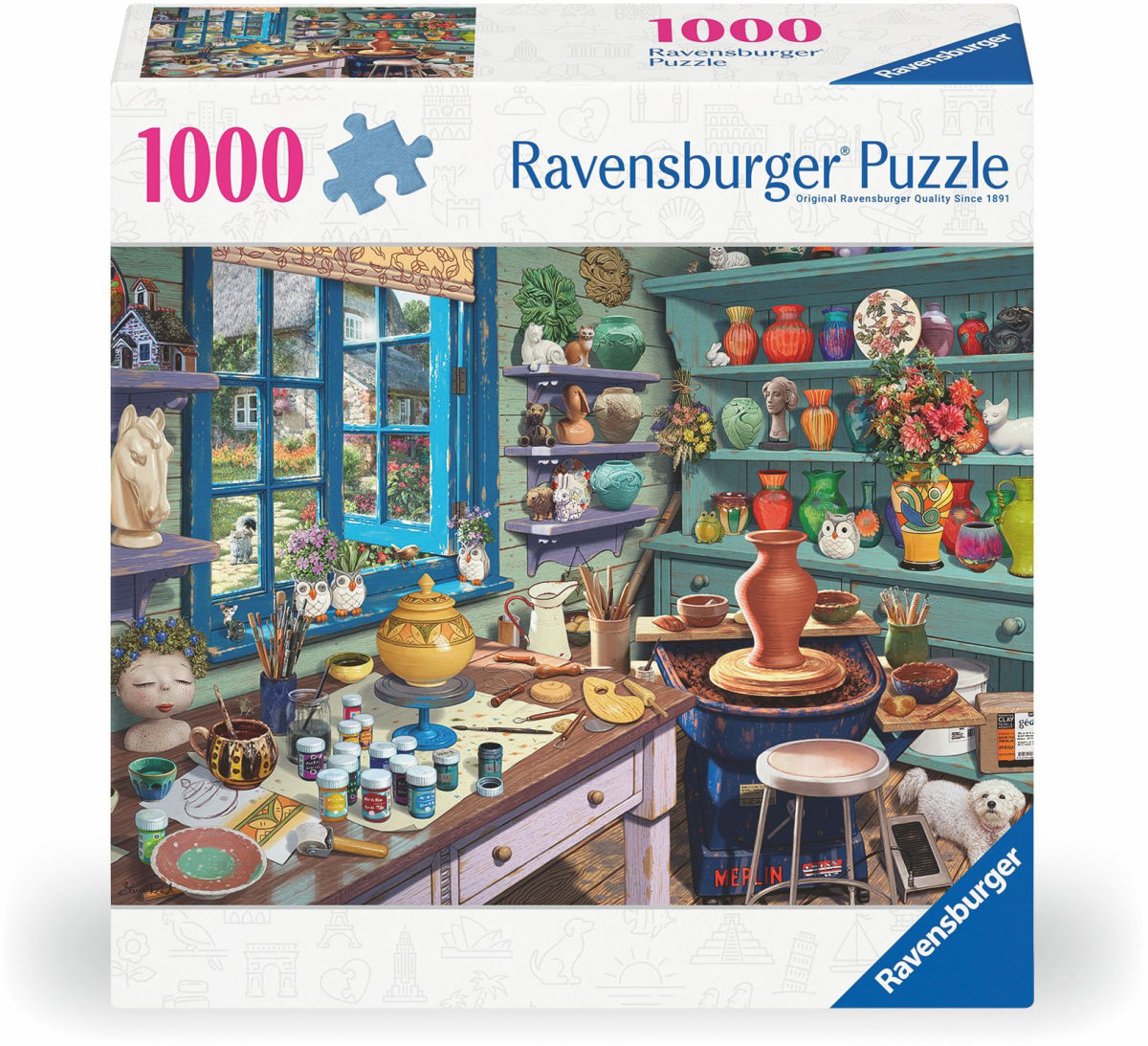 Ravensburger Pottery Shed 1000 Piece Puzzle