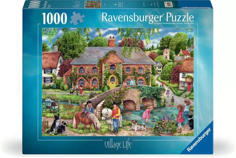 Ravensburger Village Life 1000 Piece Puzzle