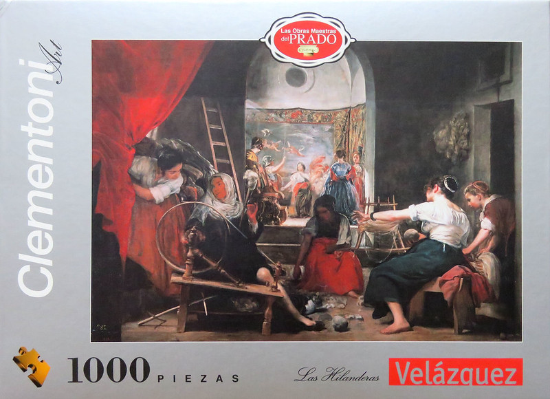 Clementoni Diego Velázquez: Las Hilanderas (The Spinners) 1000 Piece Puzzle
