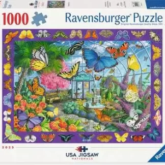 Ravensburger Ingrid Slyder The Butterfly Place 1000 Piece Puzzle