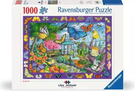 Ravensburger Ingrid Slyder The Butterfly Place 1000 Piece Puzzle